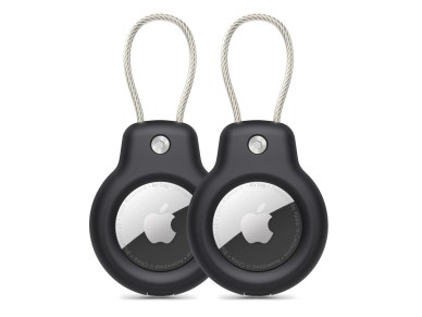 Funda Tech-Protect Rough Vein (paquete de 2) para Apple AirTag - negra Funda Tech-Protect Rough Vein (paquete de 2) para Apple AirTag - negra