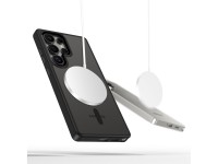 Capa Tech-Protect MagMat MagSafe para Samsung Galaxy S25 Ultra - Preta Transparente