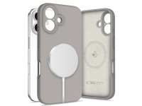 Tech-Protect Liquid Silicone MagSafe iPhone 16 Case - Gray