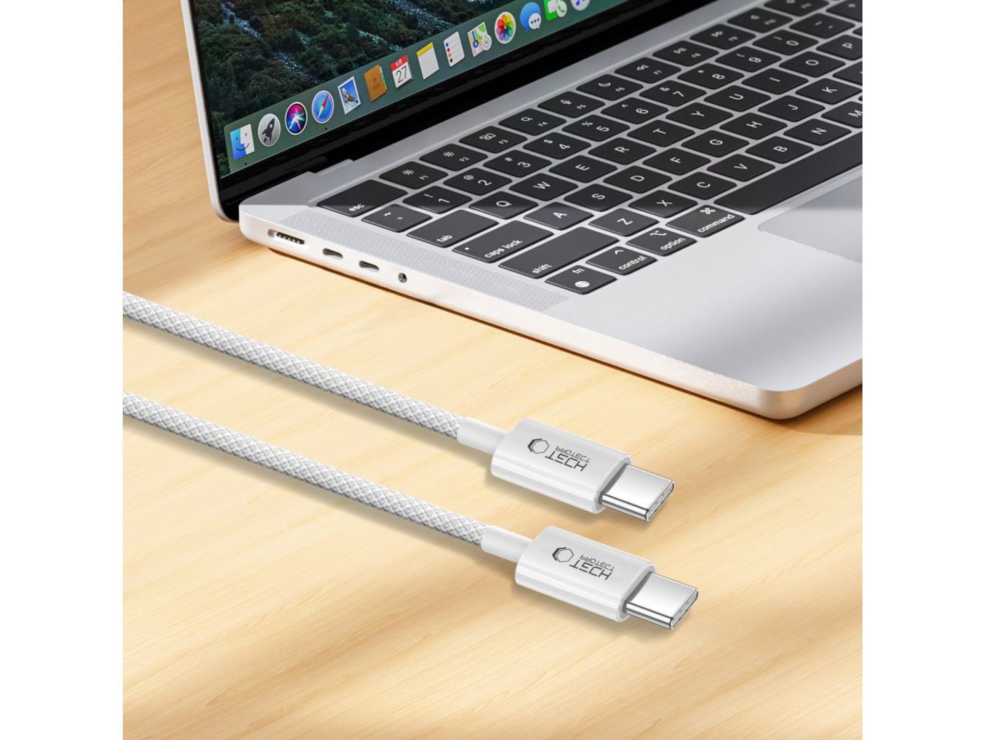 Cable Tech-Protect Ultraboost Lite USB-C PD60W/3A 100 cm - gray