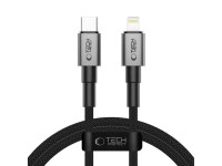 Tech-Protect UltraBoost DNA USB-C / Lightning PD27W/3A cable 100 cm - gray