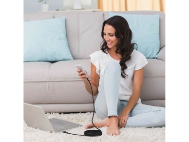 Cable Tech-Protect UltraBoost DNA USB-C PD100W/5A de 300 cm - Gris