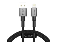 Tech-Protect UltraBoost DNA USB-A / Lightning cable 15W/2.4A 100 cm - gray