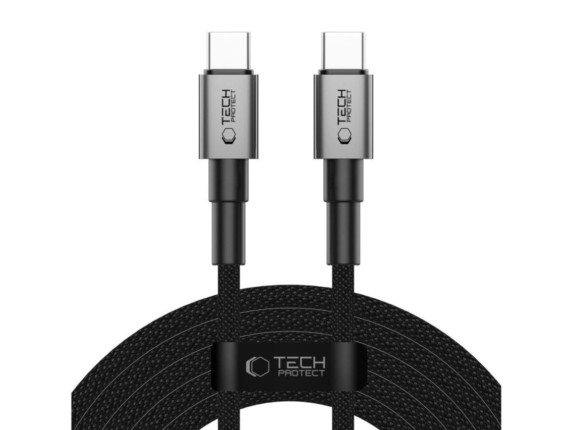 Cable Tech-Protect UltraBoost DNA USB-C PD100W/5A de 300 cm - Gris