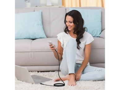 Cable Tech-Protect UltraBoost DNA USB-C PD100W/5A de 200 cm - Gris