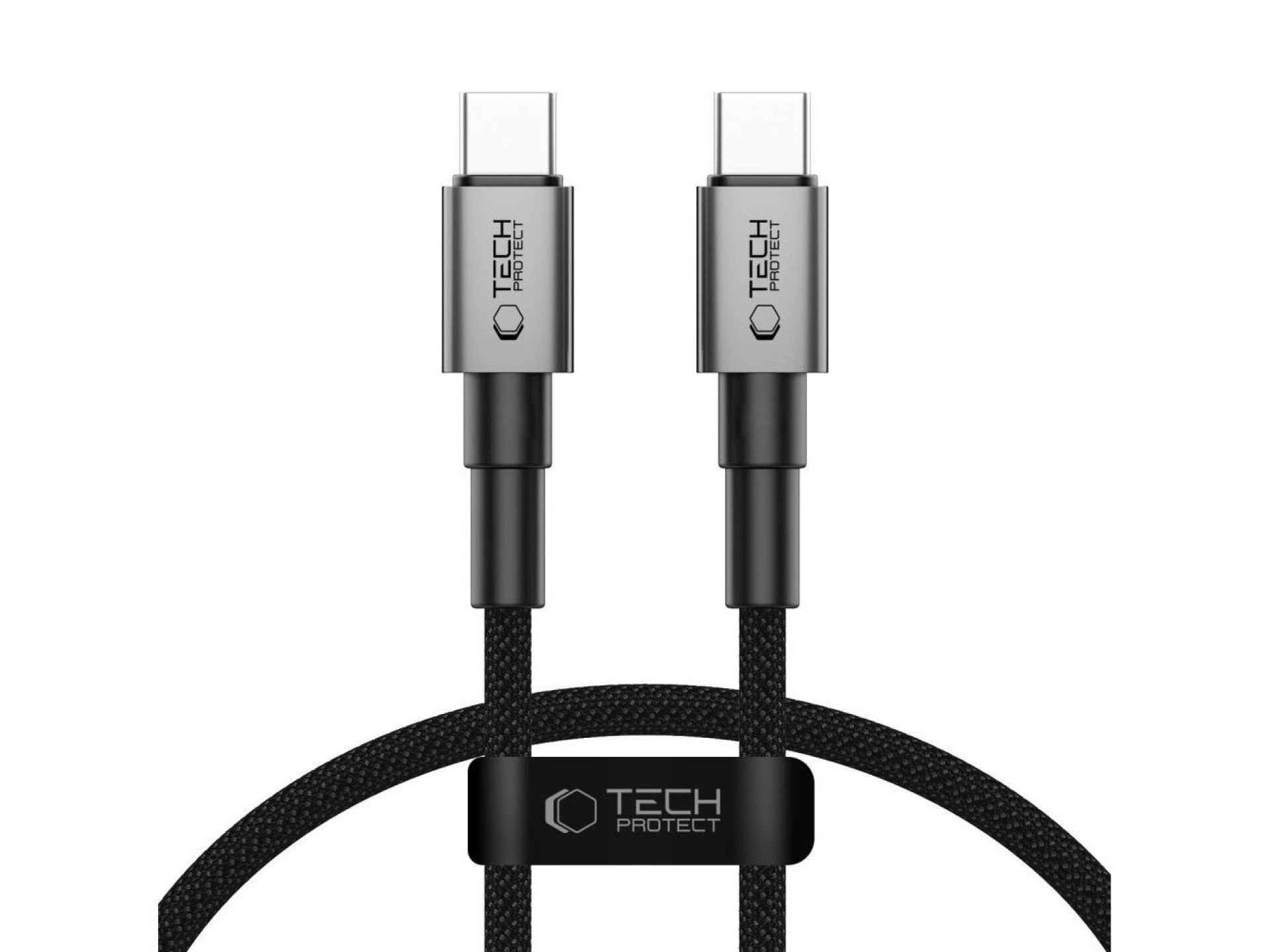 Tech-Protect UltraBoost DNA USB-C PD60W/3A Cable 50cm - Gray