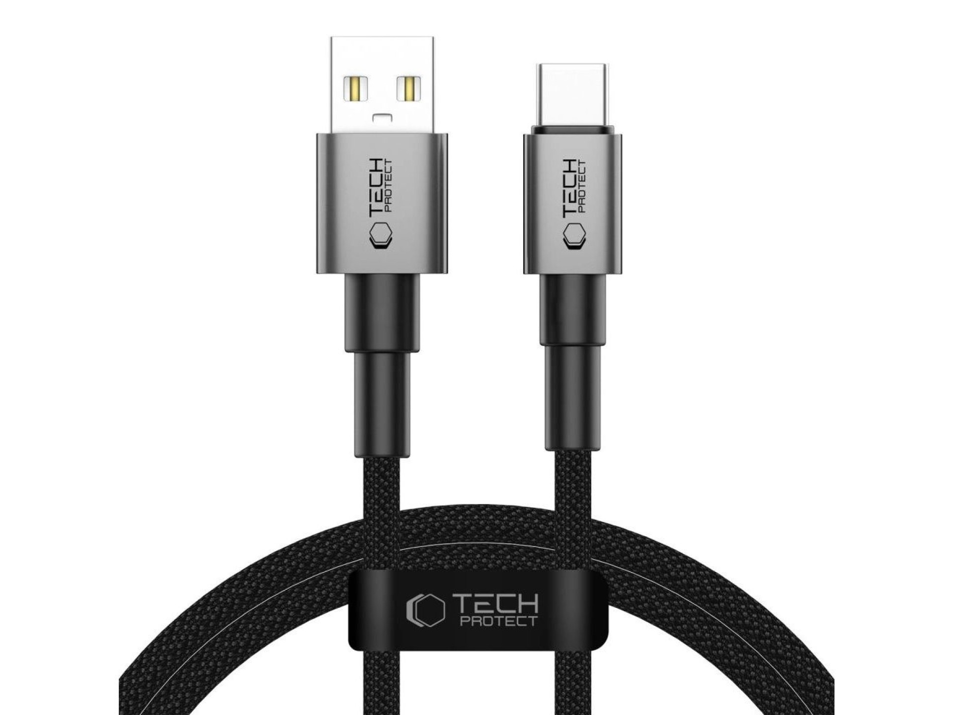 Tech-Protect UltraBoost DNA USB-A / USB-C Cable 15W/3A 100cm - Gray