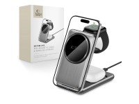QI15W-A42 3in1 Inductive Charger with MagSafe for Apple Devices - Gray QI15W-A42 3in1 Inductive Charger with MagSafe for Apple Devices - Gray