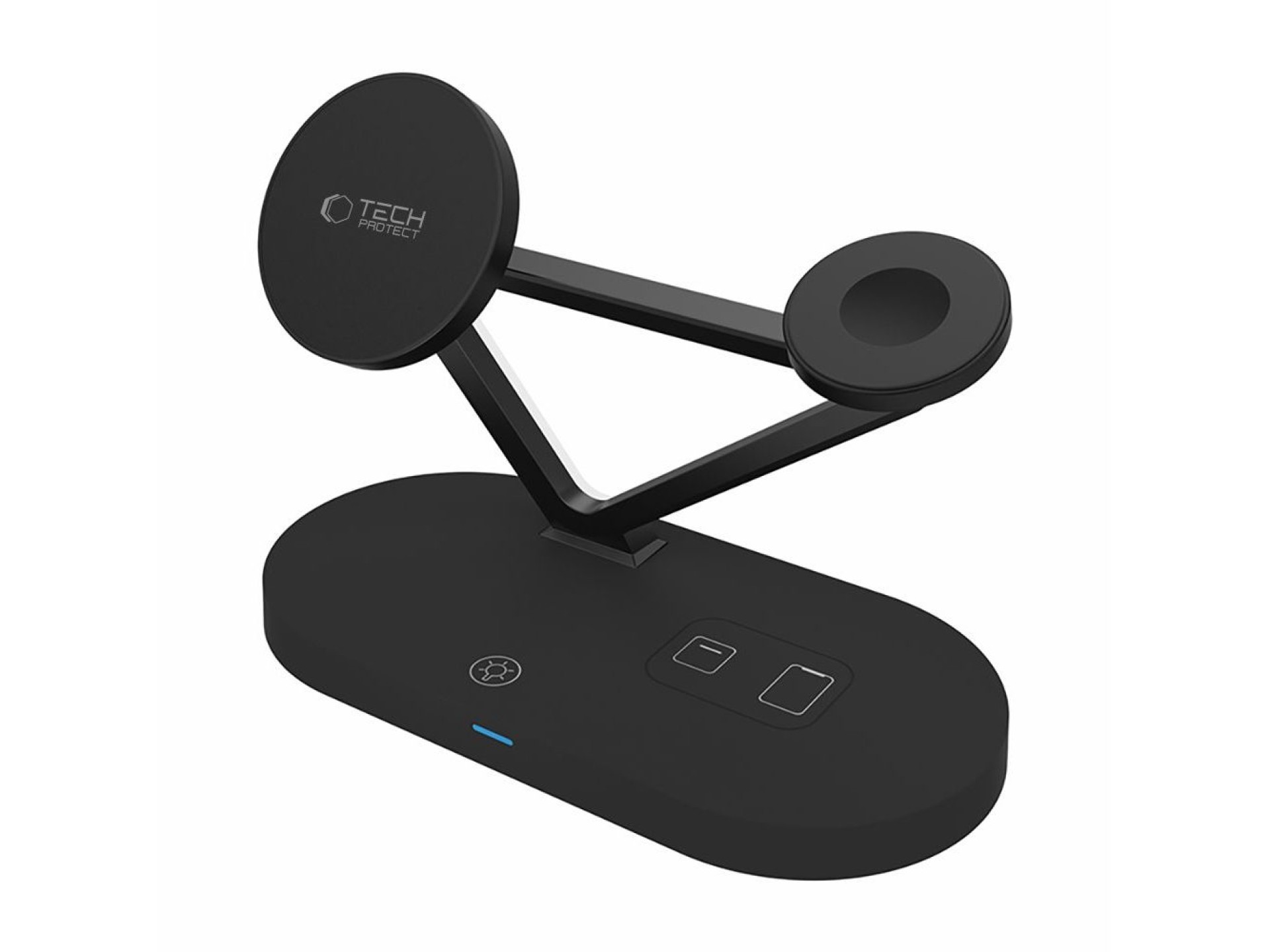 Tech-Protect QI15W-A41 3in1 Wireless Charger with MagSafe for Apple Devices - Black