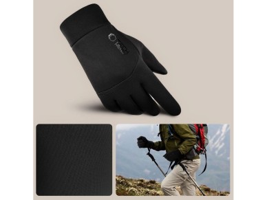 Tech-Protect WG01 Gloves with Touch Tips M - Black Tech-Protect WG01 Gloves with Touch Tips M - Black