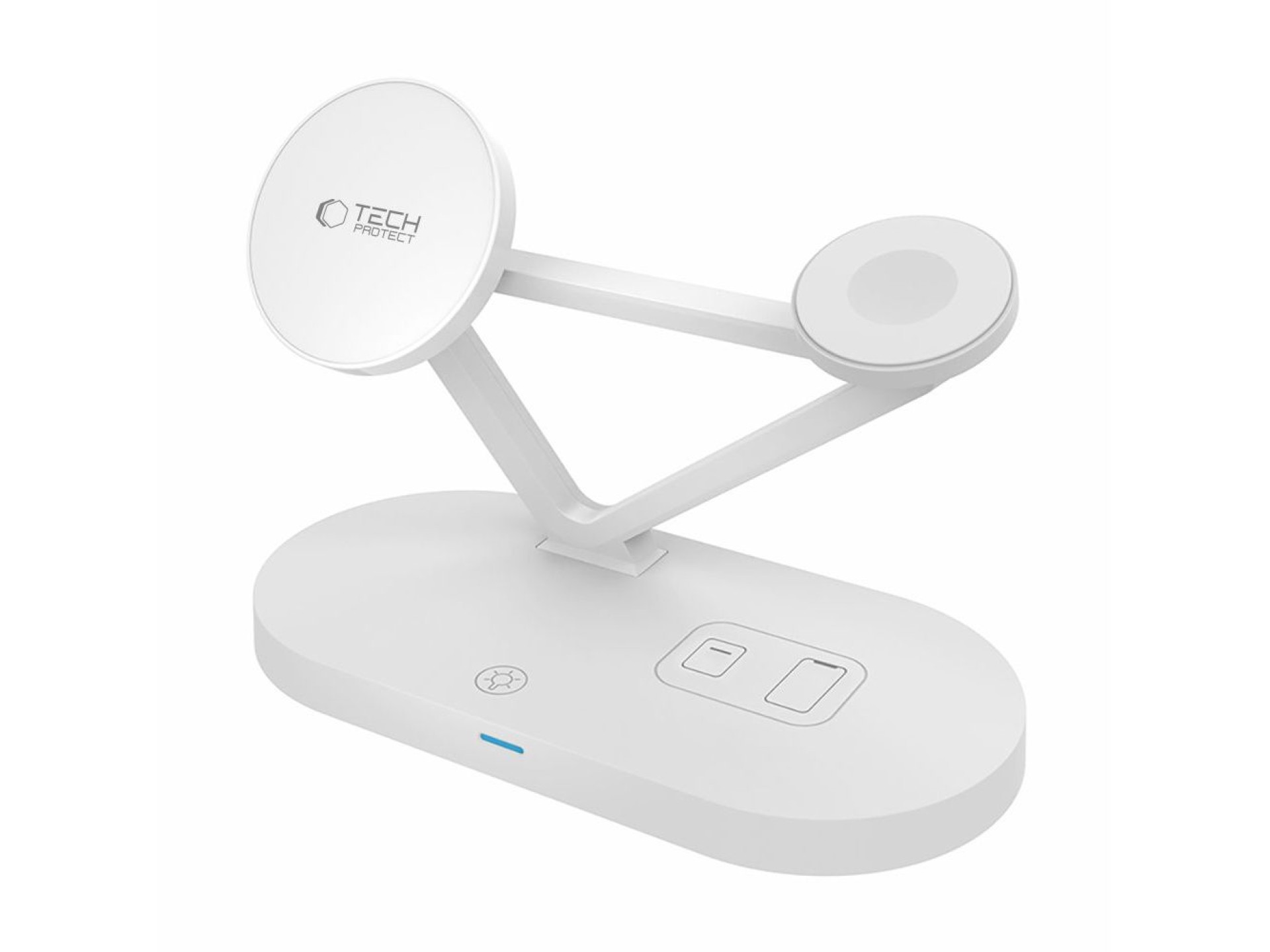Tech-Protect QI15W-A41 3in1 Wireless Charger with MagSafe for Apple Devices - White