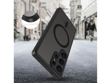 Tech-Protect MagCam MagSafe Case for Samsung Galaxy S25 Ultra - Black Tech-Protect MagCam MagSafe Case for Samsung Galaxy S25 Ultra - Black