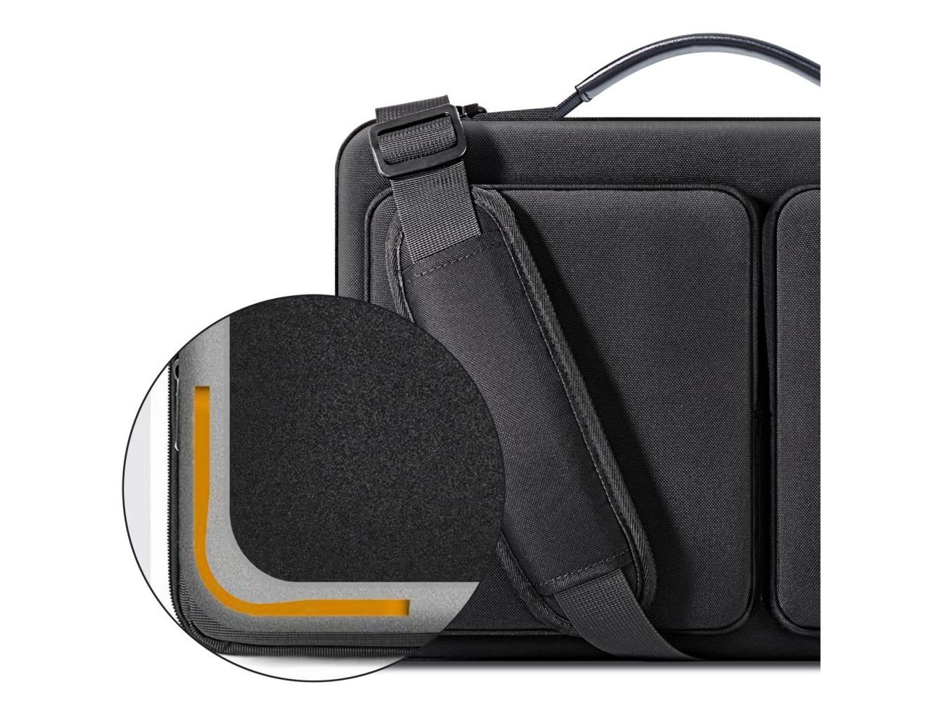 Mochila para laptop Tech-Protect Defender de 13 a 14 polegadas - Preta
