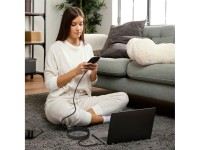 Cable Tech-Protect UB10T Ultraboost USB-C PD240W/QC4.0 de 200 cm - Negro Cable Tech-Protect UB10T Ultraboost USB-C PD240W/QC4.0 de 200 cm - Negro