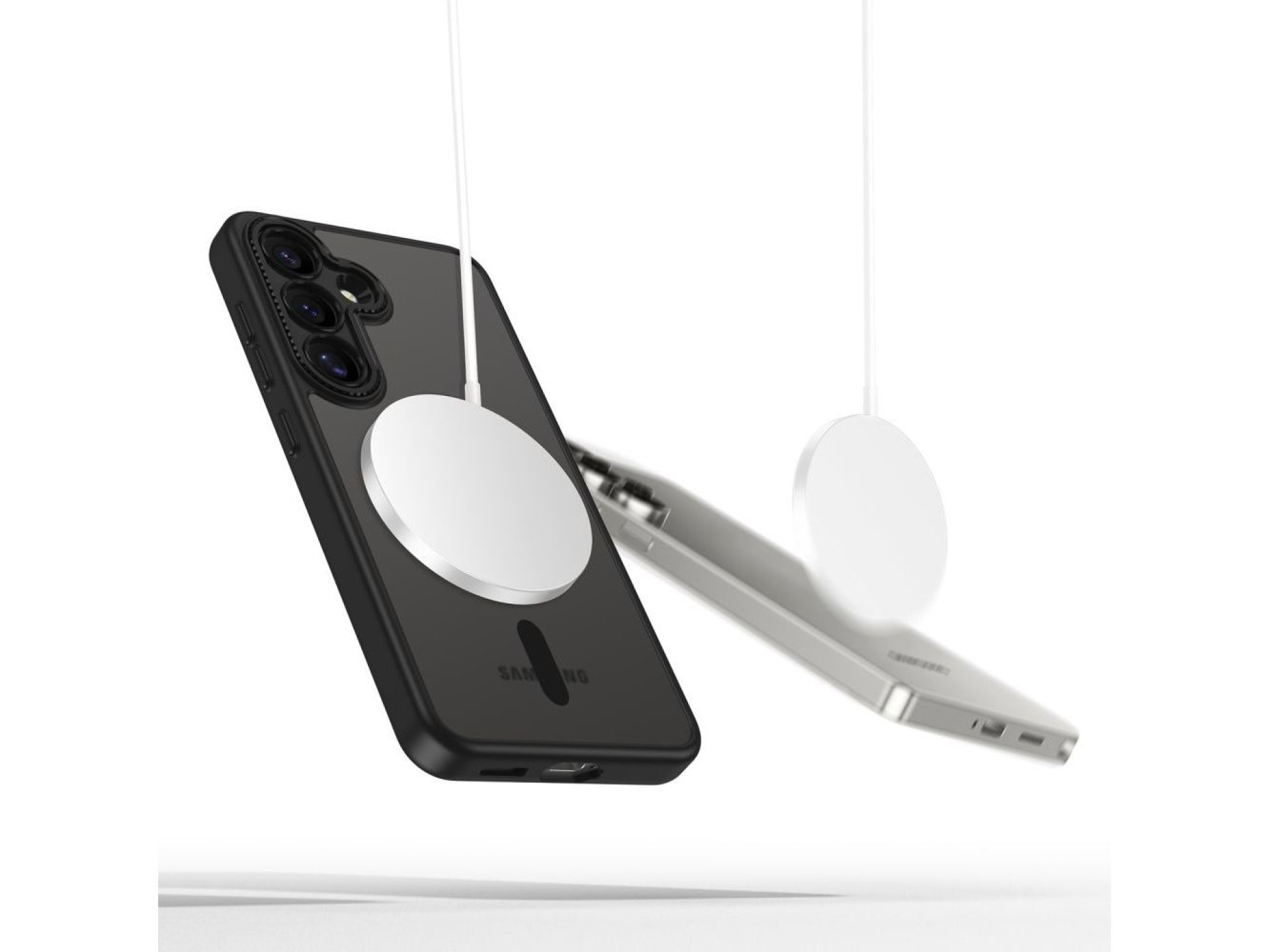 Funda Tech-Protect MagCam MagSafe para Samsung Galaxy S25 - Negra