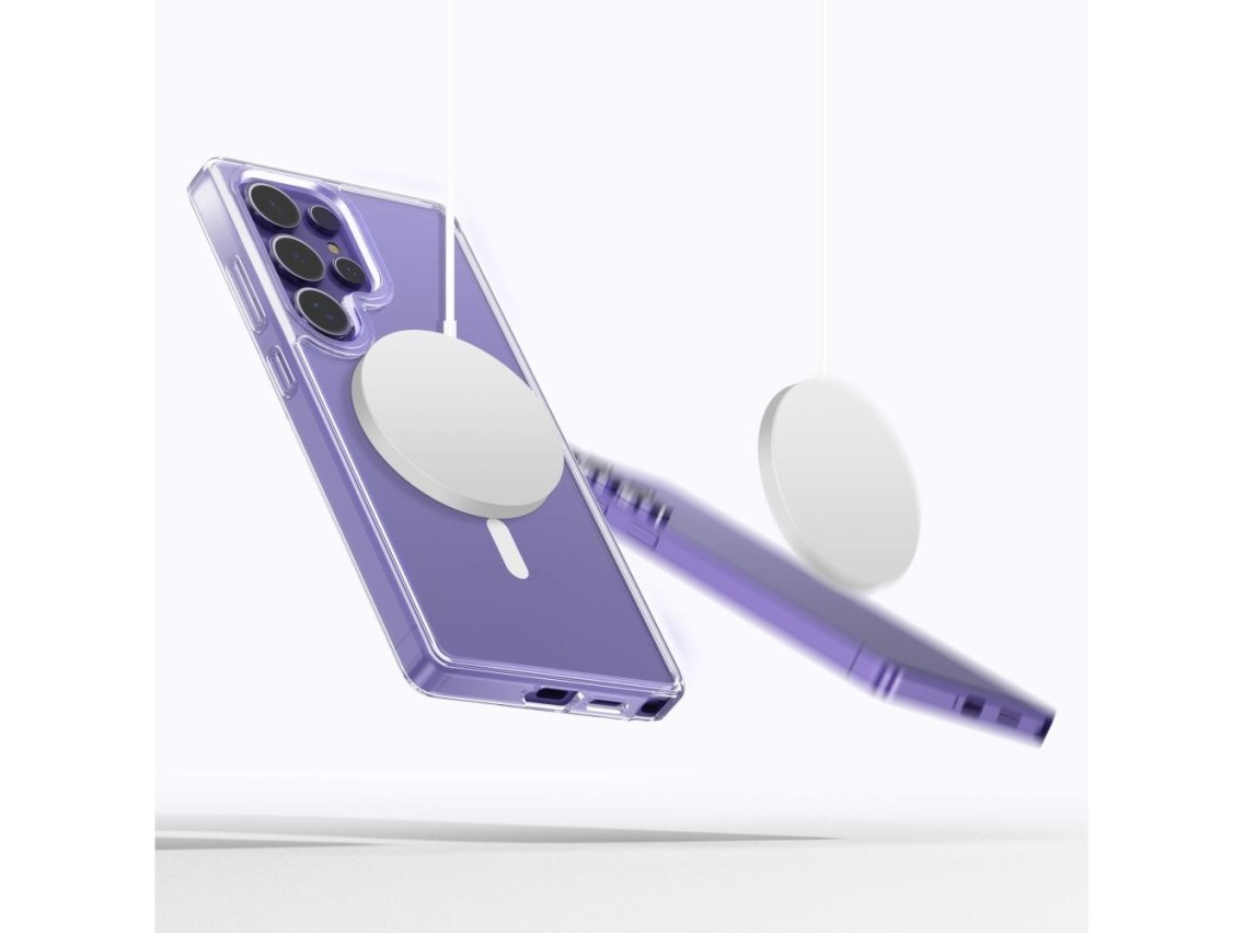 Funda Tech-Protect FlexAir Hybrid MagSafe para Samsung Galaxy S25 Ultra - Transparente