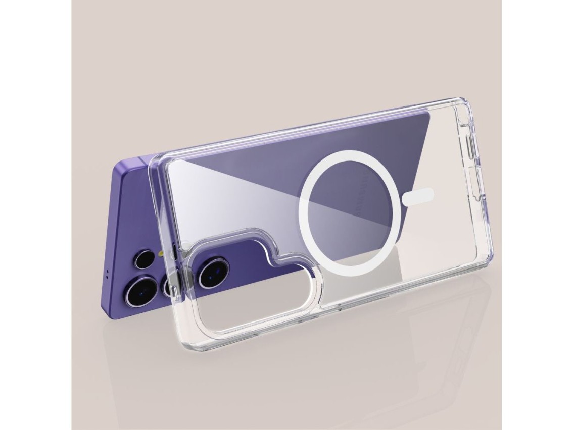 Funda Tech-Protect FlexAir Hybrid MagSafe para Samsung Galaxy S25 Ultra - Transparente