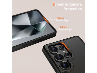 Tech-Protect MagMat Case for Samsung Galaxy S25 Ultra - Black Tech-Protect MagMat Case for Samsung Galaxy S25 Ultra - Black
