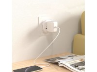 Adaptador de viaje universal Tech-Protect para la UE - blanco Adaptador de viaje universal Tech-Protect para la UE - blanco