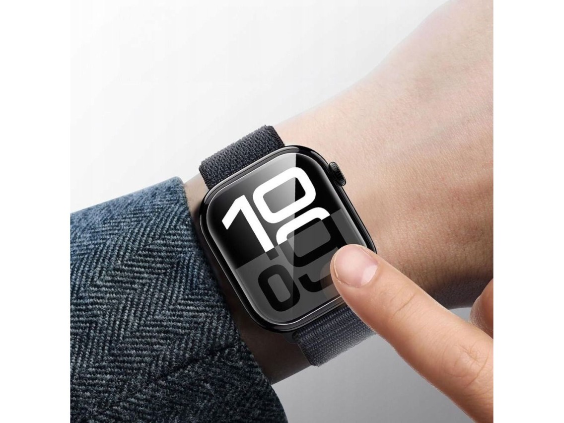Tech-Protect Supreme Hydrogel Film Set 2-pack for Apple Watch 10 46 mm - transparent