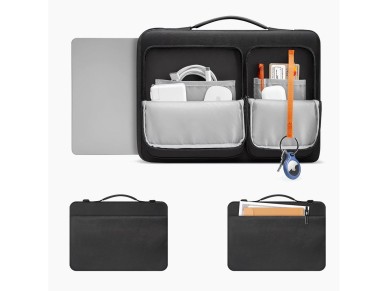 Mochila para laptop Tech-Protect Defender de 15 a 16 polegadas - Preta