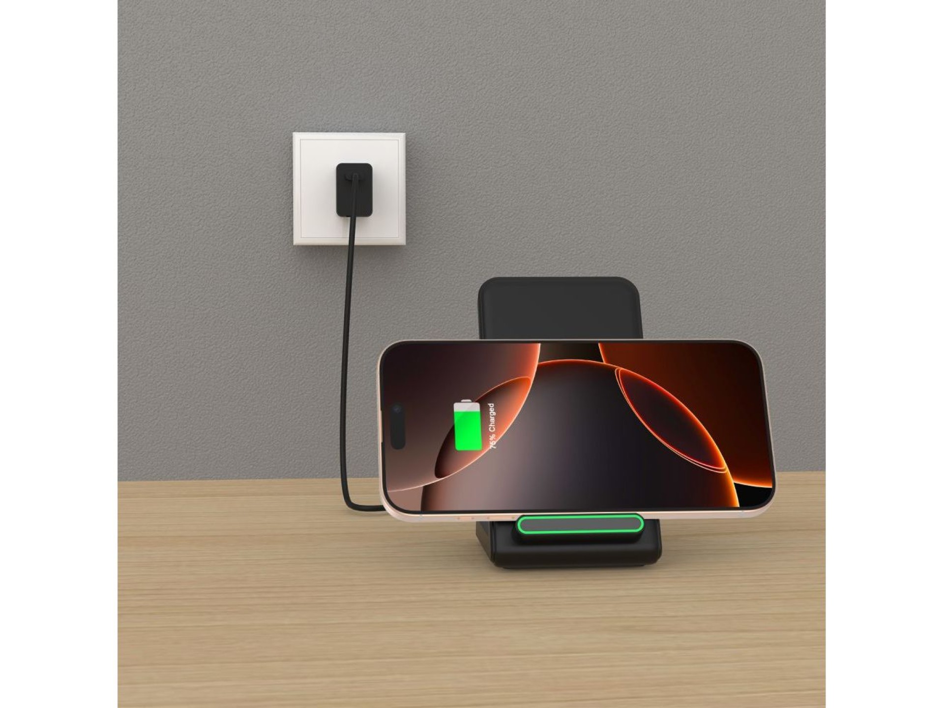 Tech-Protect QI15W-A40 Wireless Charger - Black