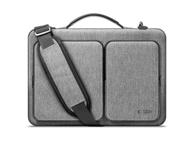 Bolsa para port�til de 13-14 pulgadas Tech-Protect Defender - Gris