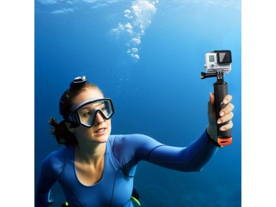 Tech-Protect GA100 Hand Grip for GoPro / DJI - Black Tech-Protect GA100 Hand Grip for GoPro / DJI - Black