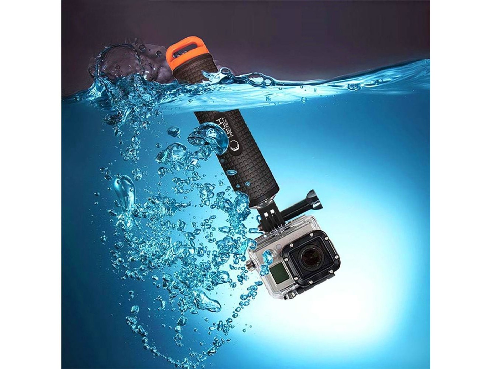 Tech-Protect GA100 Hand Grip for GoPro / DJI - Black