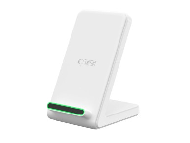 Cargador inalámbrico Tech-Protect QI15W-A40 - Blanco Cargador inalámbrico Tech-Protect QI15W-A40 - Blanco