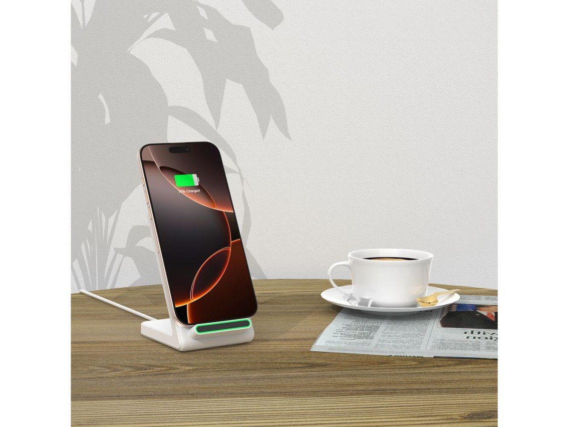 Tech-Protect QI15W-A40 Wireless Charger - White
