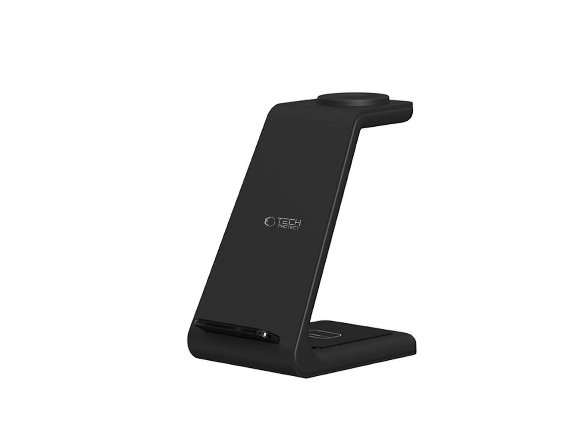 Estación de carga 3 en 1 Tech-Protect QI15W-A36 para Apple - Negra