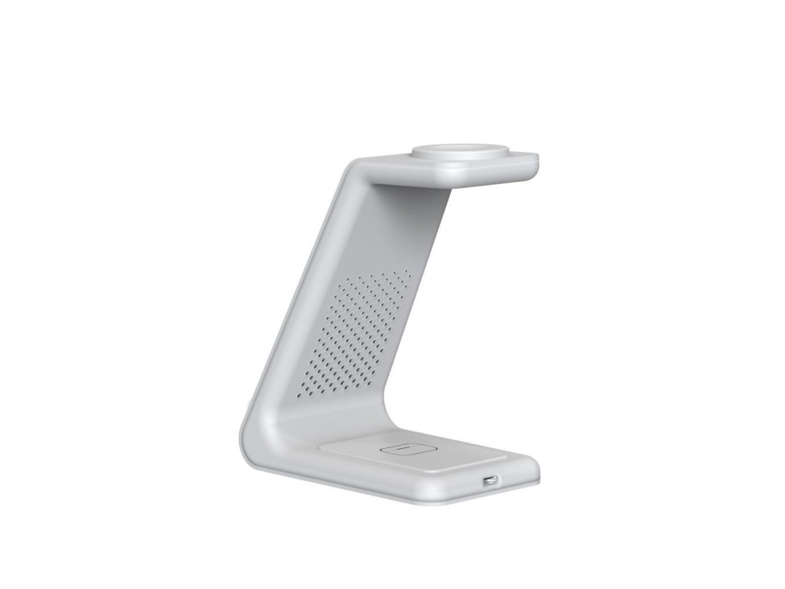 Estación de carga 3 en 1 Tech-Protect QI15W-A36 para Apple - Blanca