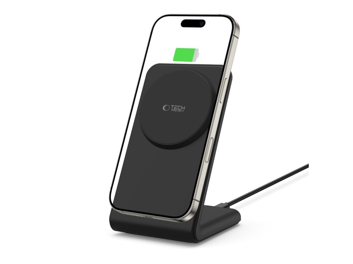 Tech-Protect QI15W-A38 MagSafe Wireless Charger - Black