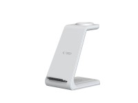 Estación de carga 3 en 1 Tech-Protect QI15W-A36 para Apple - Blanca Estación de carga 3 en 1 Tech-Protect QI15W-A36 para Apple - Blanca