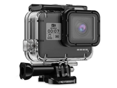 Capa � prova d'�gua Tech-Protect GA200 para GoPro Hero 5 / 6 / 7 - Transparente