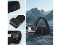 Soporte para cabeza Tech-Protect GA100 para GoPro / DJI - Negro