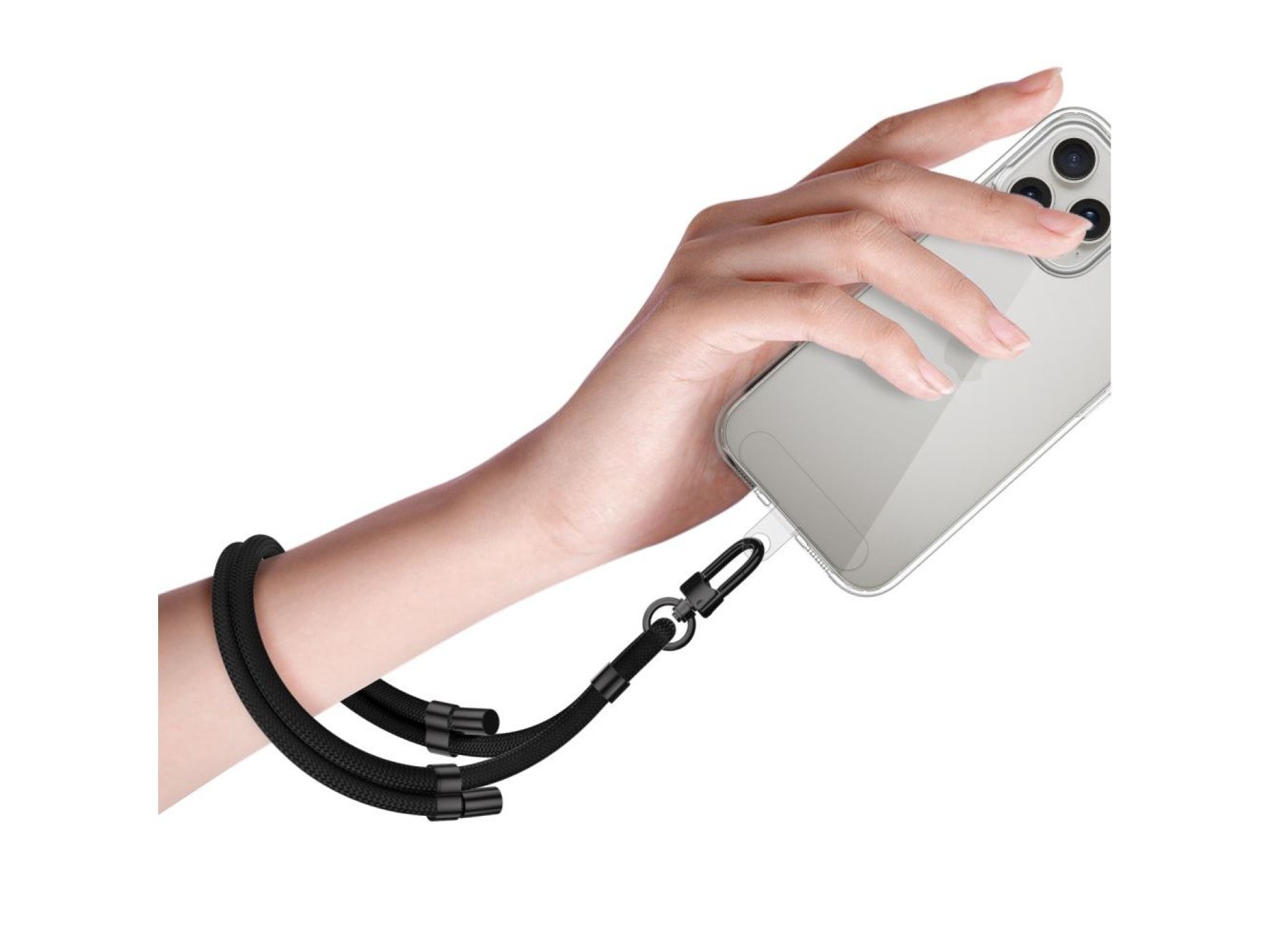 Tech-Protect C4S Rope Wrist Strap - black
