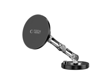 Tech-Protect N57 Magnetic MagSafe Car/Desk Mount - Black Tech-Protect N57 Magnetic MagSafe Car/Desk Mount - Black