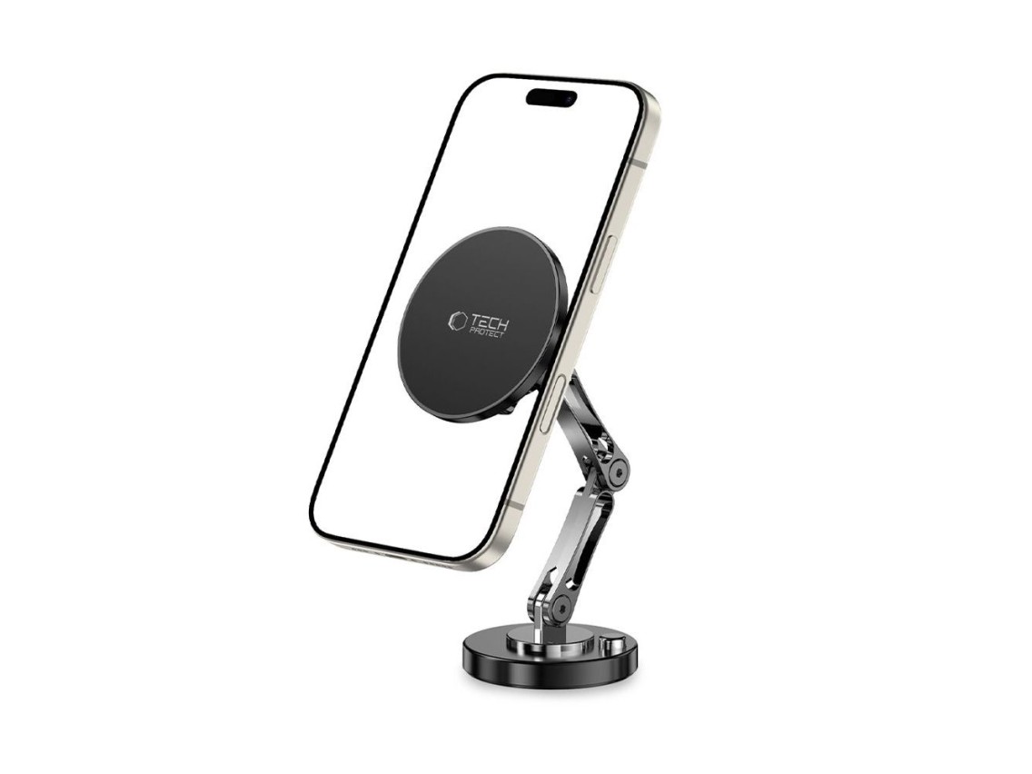Tech-Protect N57 Magnetic MagSafe Car/Desk Mount - Black