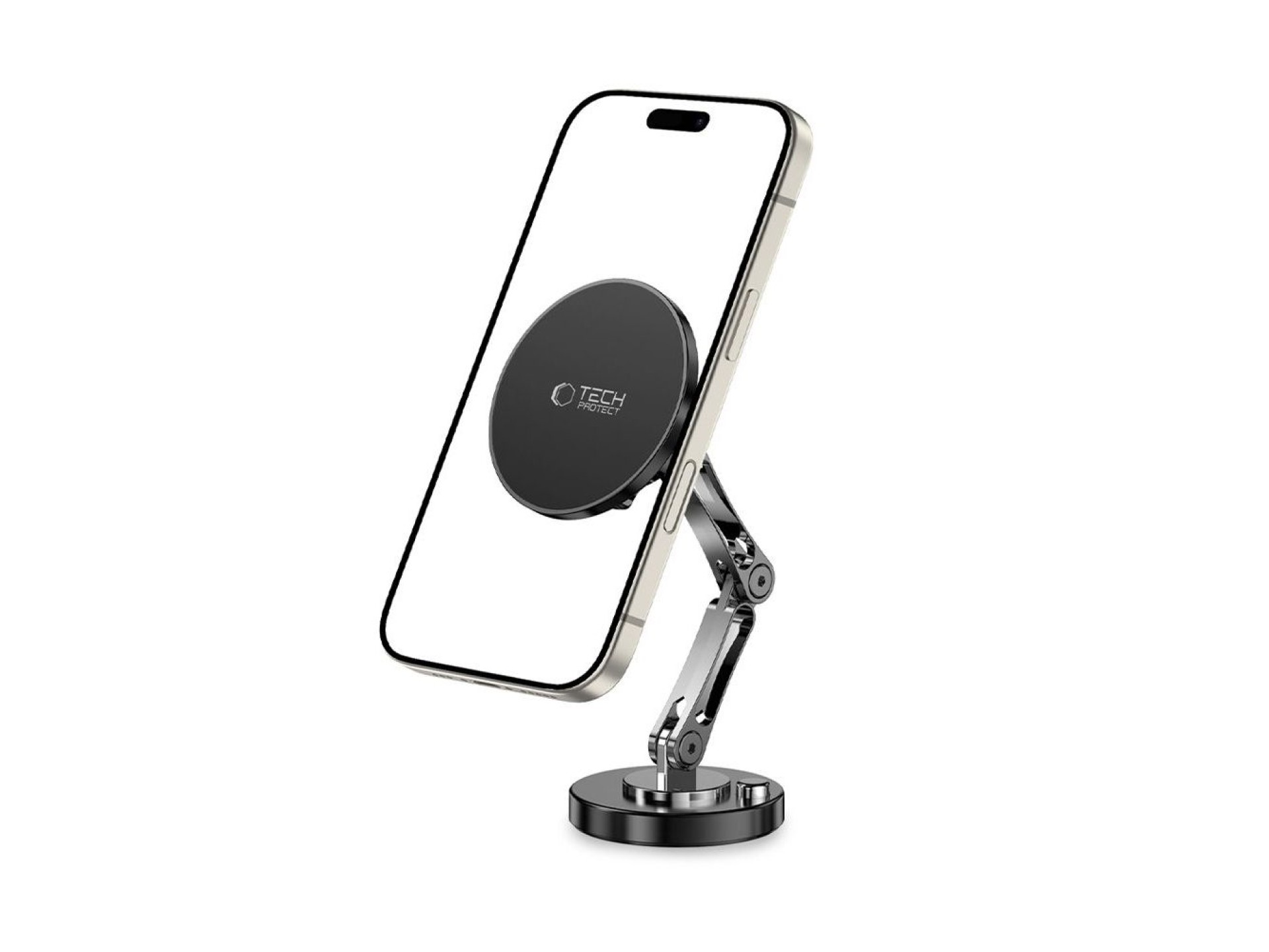Tech-Protect N57 Magnetic MagSafe Car/Desk Mount - Black