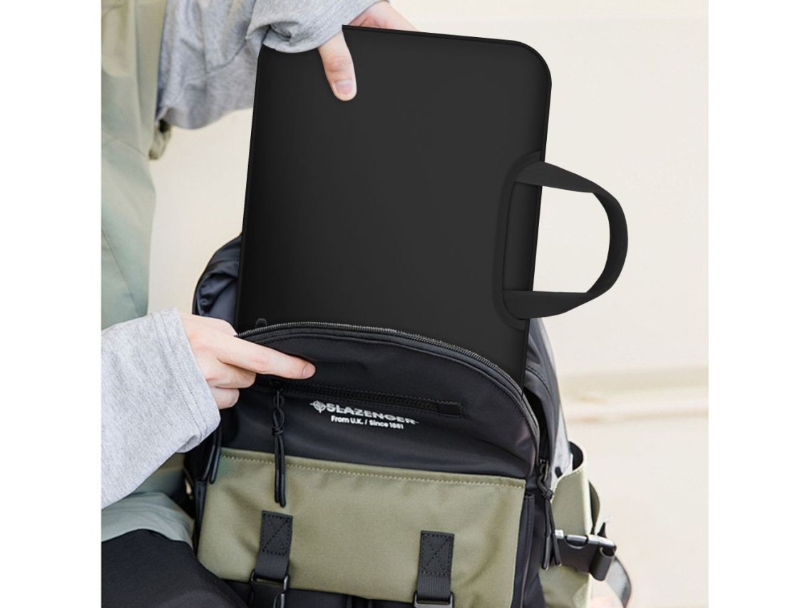 Mochila para laptop 13-14 Tech-Protect em neoprene - Preta