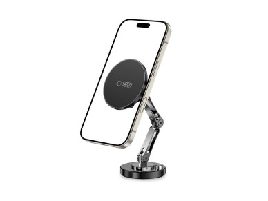 Tech-Protect N57 Magnetic MagSafe Car/Desk Mount - Black Tech-Protect N57 Magnetic MagSafe Car/Desk Mount - Black