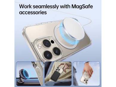 Anel MagSafe 2 em 1 Tech-Protect MMP-110 - Prata / Prata