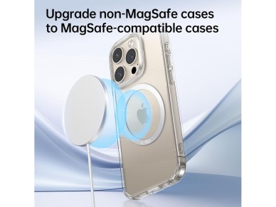 Anel MagSafe 2 em 1 Tech-Protect MMP-110 - Prata / Prata
