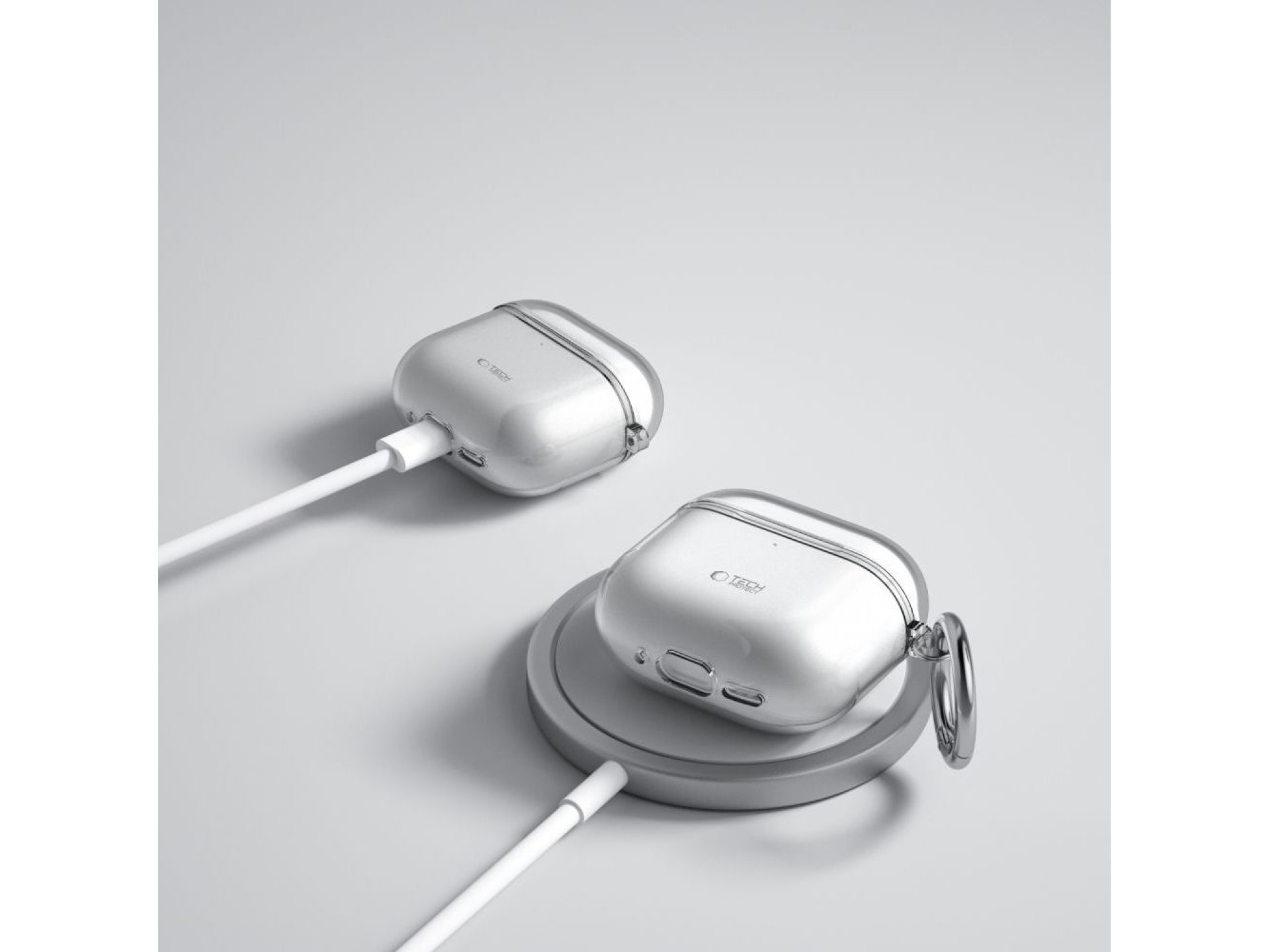 Tech-Protect FlexAir Case for AirPods 4 - Gray