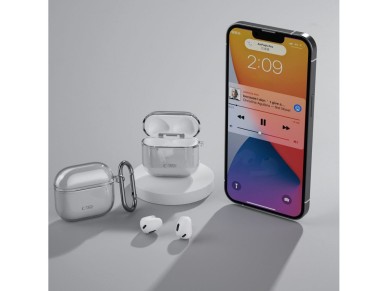 Tech-Protect FlexAir Case for AirPods 4 - Gray Tech-Protect FlexAir Case for AirPods 4 - Gray