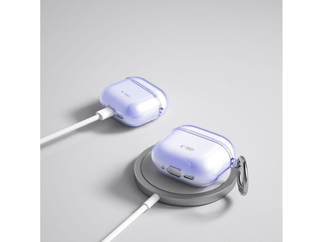 Capa Tech-Protect FlexAir para AirPods 4 - Roxa