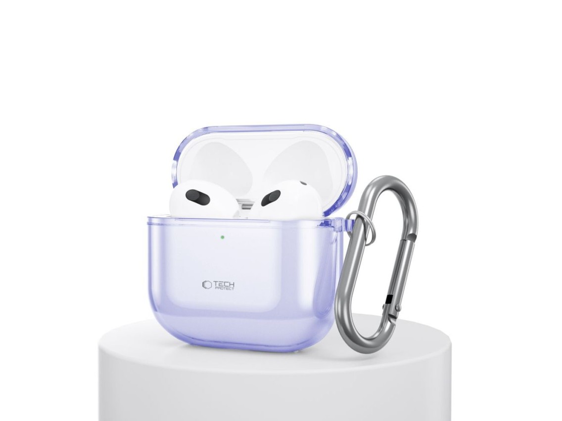 Capa Tech-Protect FlexAir para AirPods 4 - Roxa