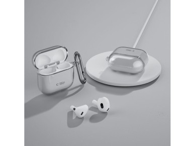 Tech-Protect FlexAir Case for AirPods 4 - Gray Tech-Protect FlexAir Case for AirPods 4 - Gray
